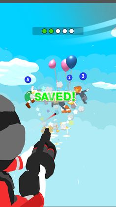 Rescue Parachute: Shoot to Sav - Screenshot 4