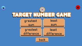 Target Number Game - Screenshot 1