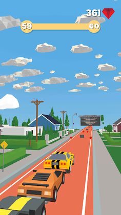 Monster Hydraulic Cars Race 3D - Screenshot 4