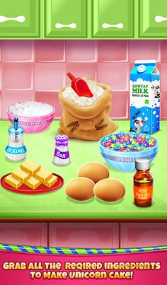 Birthday Cake - Unicorn Food F - Screenshot 2