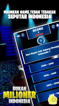 Bukan Quiz Milioner Indonesia - Screenshot 1
