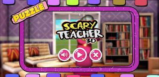 Scary Puzzle Teacher - Screenshot 1