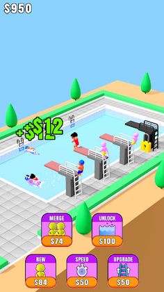 Idle Pool ASMR - Screenshot 3