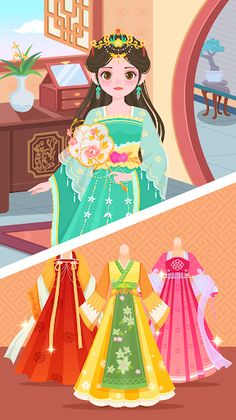 DuDu Princess dress up game - Screenshot 3
