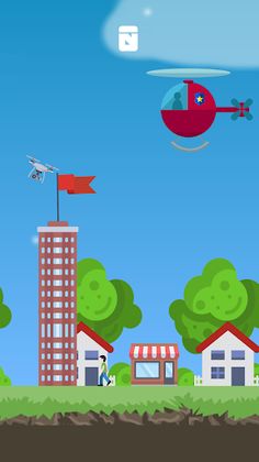 Flippy Drone - Screenshot 2