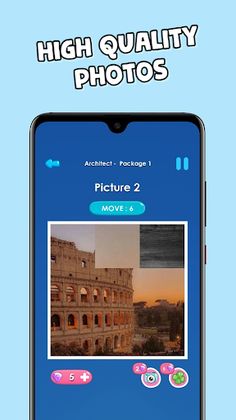 Puzzles slide. Jigsaw block - Screenshot 2