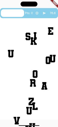 Lluvia de letras - Screenshot 2