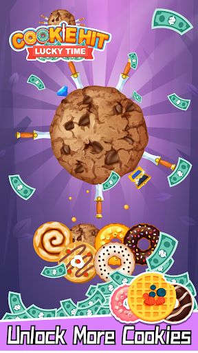 Knife Hit - Lucky Cookie Hit - Screenshot 2