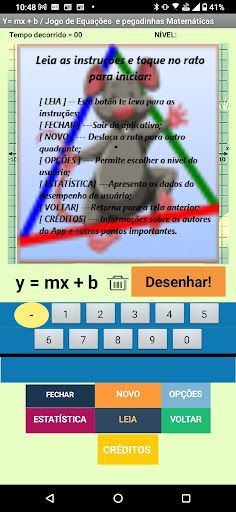 Y=mx + b e a caça aos ratos - Screenshot 4