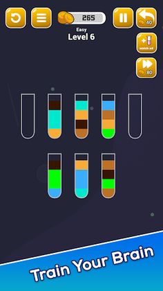 Water Color Sort Puzzle 2023 - Screenshot 4