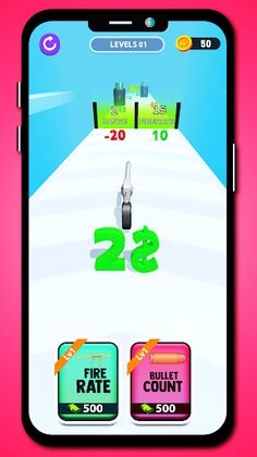 Money Merge Shoot! Gun Rush 3D - Screenshot 1