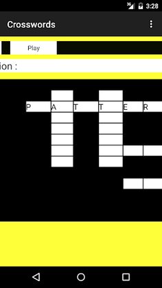 Crosswords (Seven words) - Screenshot 1