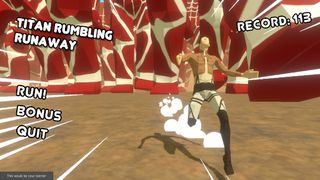 TITAN RUMBLING RUNAWAY - Screenshot 1