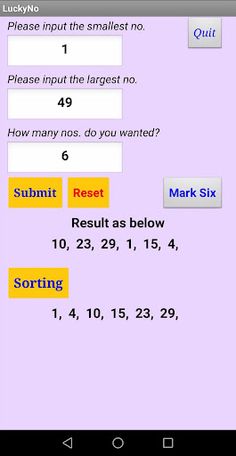 Lucky Draw - Screenshot 2