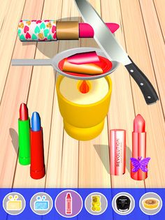 DIY Makeup Games: Lip Artist - Screenshot 3
