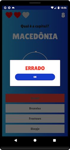 Qual é a Capital? - Quiz - Screenshot 4