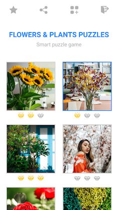 Jigsaw Flower & Plant Puzzles - Screenshot 1