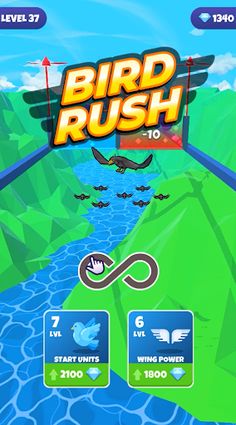 Bird Rush 3D - Screenshot 1