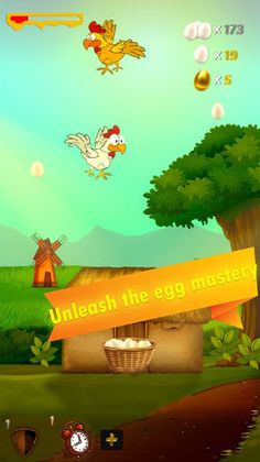 Chicken Trouble - Egg Master - Screenshot 1