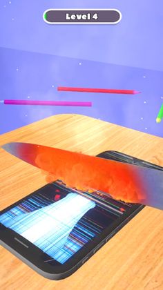 ASMR Red-Hot Knife 3D - Screenshot 3