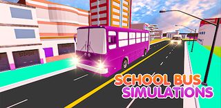 School Bus Simulator Drive 3D - Screenshot 1