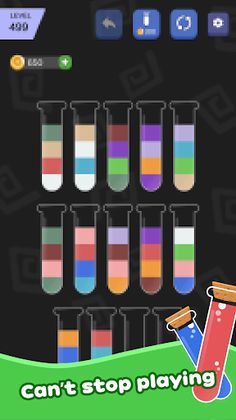 Water Sort - Color Puzzle - Screenshot 4