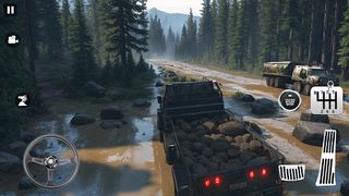 Mud Truck Offroad Runner Game - Screenshot 1