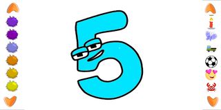 Number Lore 0-9 Coloring - Screenshot 3