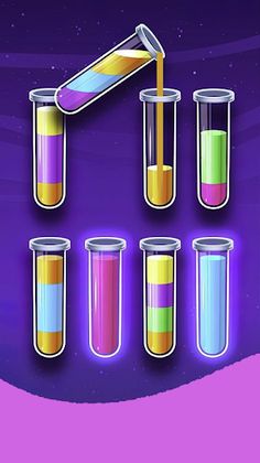 Water Color Puzzle - Screenshot 1