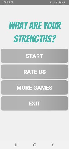 What Are Your Strengths? - Screenshot 1