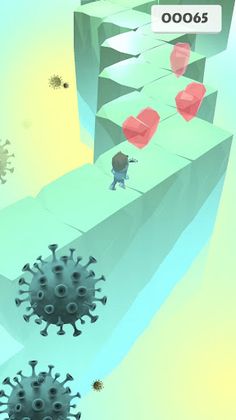 Pandemic Zig Zag Run - Screenshot 3