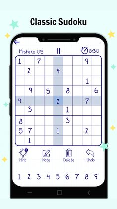Classic Sudoku: Sudoku puzzles - Screenshot 1