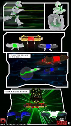 Burster Drones - Brick Breaker - Screenshot 2