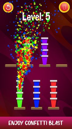 Cup Sort Puzzle - Screenshot 3