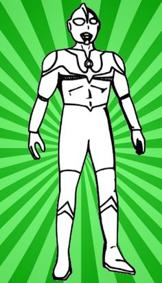 Ultra man Coloring pages - Screenshot 3