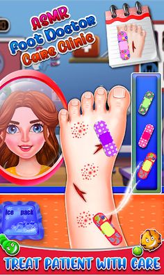 ASMR Foot Doctor Care Clinic - Screenshot 2