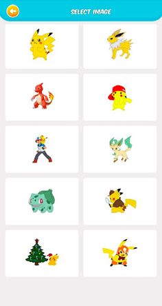 Poke Monscarlet Coloring Game - Screenshot 2