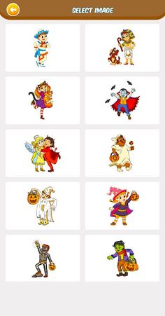 Halloween Party Coloring - Screenshot 2