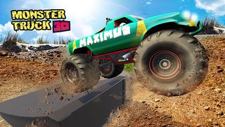 Monster Truck Game: stunt 3d - Screenshot 2