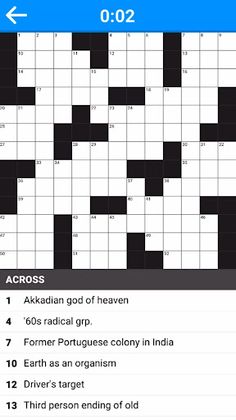 Crosswords 2023 - Screenshot 2