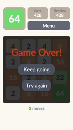 2048 Two Touch - Screenshot 2