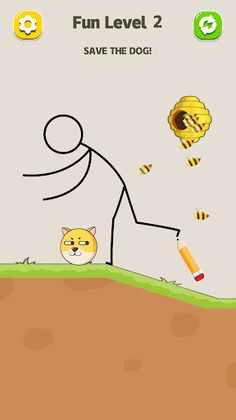 Draw to Rescue: Save It - Screenshot 1