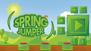 Spring Jumper 2D - Screenshot 1