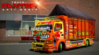 Truck CANTER Sim Indonesia - Screenshot 1