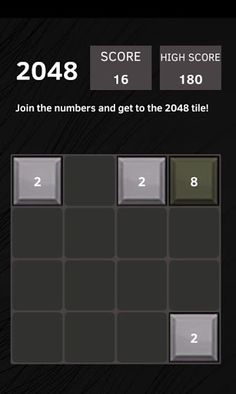 2048 Black Edition - Screenshot 3