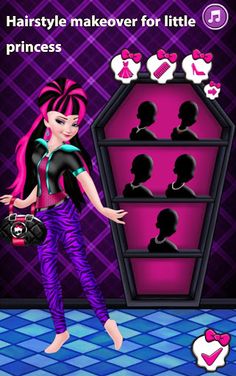 Girls fashion dress up games - Screenshot 2