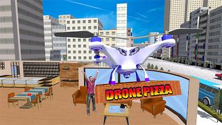Drone Fly Pizza Delivery - Screenshot 1