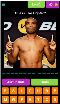 Guess UFC Player Quiz Game - Screenshot 3