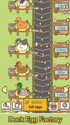 Idle DuckEgg Tycoon - Screenshot 1