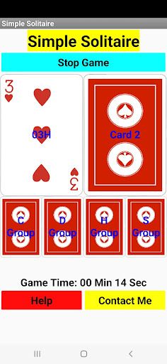 Simple Solitaire Accessible - Screenshot 1